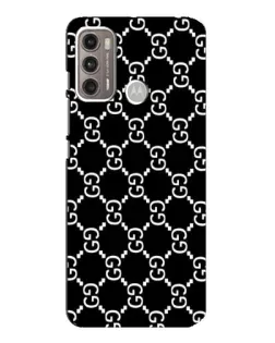 Чехол для Motorola MOTO G60 с картинкой «Gucci — сетчатый паттерн»