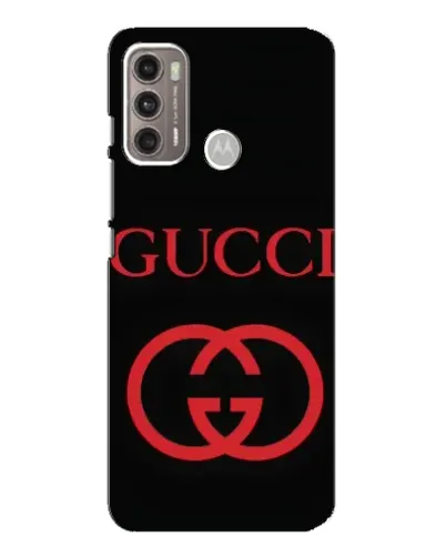 Чехол для Motorola MOTO G60 с картинкой «Gucci — красный логотип» Чехол для Motorola MOTO G60 с картинкой «Gucci — красный логотип»