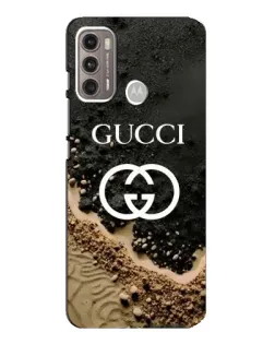 Чехол для Motorola MOTO G60 с картинкой «Gucci — песчаные дюны»