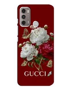 Чехол для Motorola MOTO G60 с картинкой «Gucci —  сад»