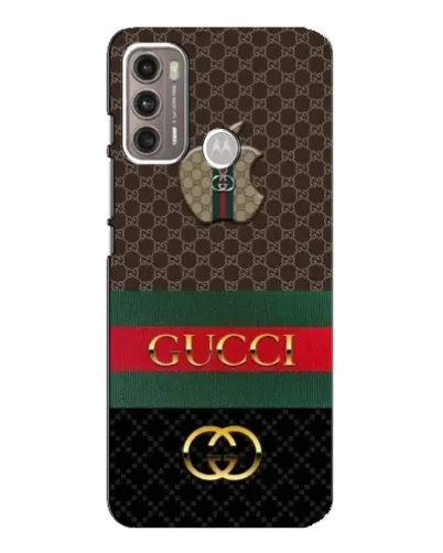 Чехол для Motorola MOTO G60 с картинкой «Gucci — брендированный десерт» Чехол для Motorola MOTO G60 с картинкой «Gucci — брендированный десерт»