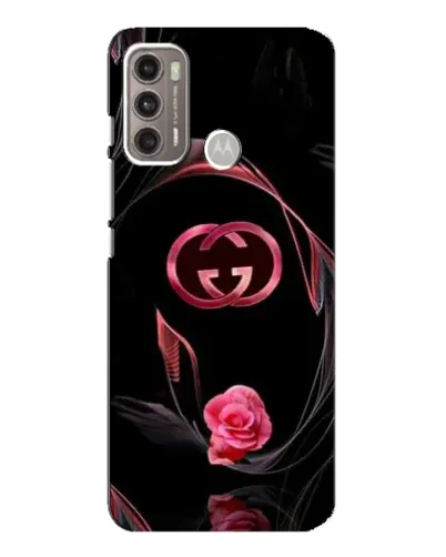 Чехол для Motorola MOTO G60 с картинкой «Gucci — неоновая роза» Чехол для Motorola MOTO G60 с картинкой «Gucci — неоновая роза»