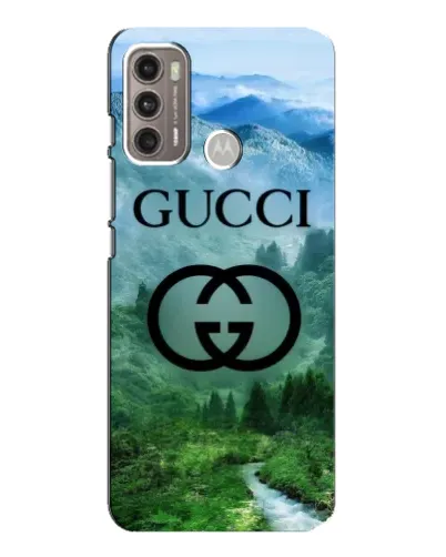 Чехол для Motorola MOTO G60 с картинкой «Gucci — горный пейзаж» Чехол для Motorola MOTO G60 с картинкой «Gucci — горный пейзаж»