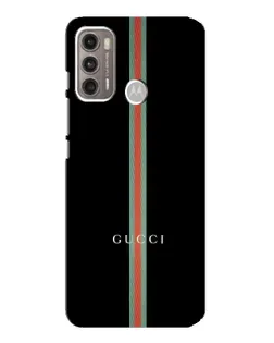 Чохол для Motorola MOTO G60 з картинкою «Gucci — строга лінія»