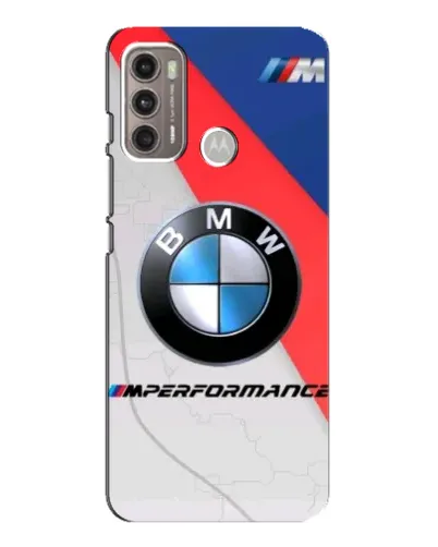 Чехол для Motorola MOTO G60 с картинкой «BMW Performance стиль»