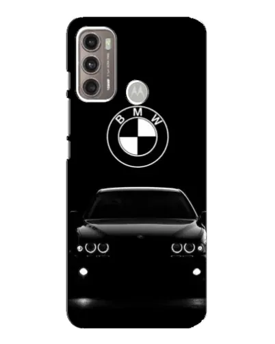 Чехол для Motorola MOTO G60 с картинкой «BMW — взгляд из темноты»