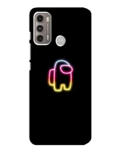 Чехол для Motorola MOTO G60 с картинкой «Among Us градиент»