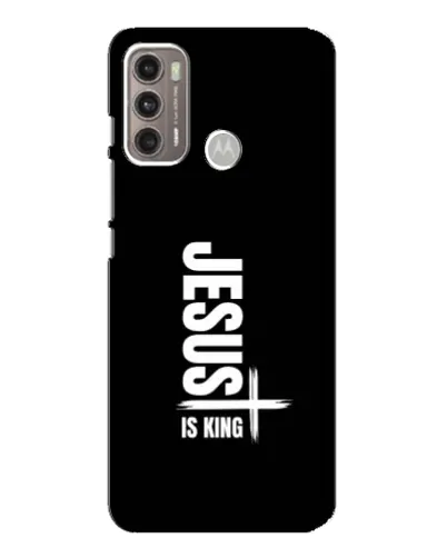 Чехол для Motorola MOTO G60 с картинкой «Вертикаль веры Jesus»