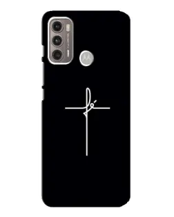 Чехол для Motorola MOTO G60 с картинкой «Тонкий крест» Чехол для Motorola MOTO G60 с картинкой «Тонкий крест»
