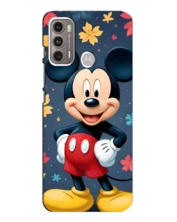Чехол для Motorola MOTO G60 с картинкой «Осенний Mickey Mouse»