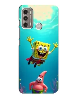 Чехол для Motorola MOTO G60 с картинкой «Спанч Боб под водой» Чехол для Motorola MOTO G60 с картинкой «Спанч Боб под водой»