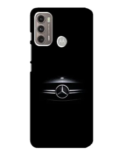 Чехол для Motorola MOTO G60 с картинкой «Mercedes — абстрактные линии»