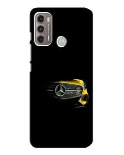 Чехол для Motorola MOTO G60 с картинкой «Mercedes — ретро стиль»