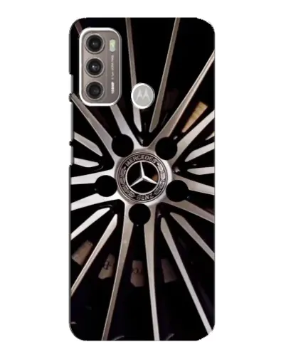 Чехол для Motorola MOTO G60 с картинкой «Диск Mercedes»