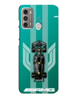 Чехол для Motorola MOTO G60 с картинкой «Mercedes AMG Petronas»