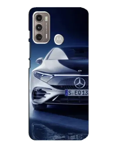 Чехол для Motorola MOTO G60 с картинкой «Mercedes EQ — будущее»