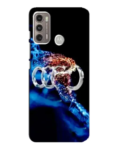 Чехол для Motorola MOTO G60 с картинкой «Энергия лого Audi»