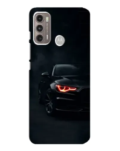 Чехол для Motorola MOTO G60 с картинкой «Audi — хищный взгляд»
