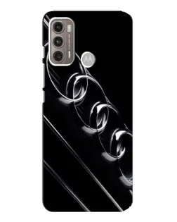 Чехол для Motorola MOTO G60 с картинкой «Audi — абстрактные кольца»