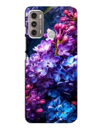 Чехол для Motorola MOTO G60 с картинкой «Сиреневый цвет»