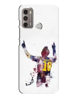 Чохол для Motorola MOTO G60 з картинкою «Акварельний Мессі Барселона» Чохол для Motorola MOTO G60 з картинкою «Акварельний Мессі Барселона»