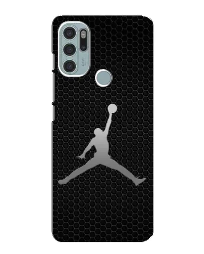 Чехол для Motorola MOTO G60s с картинкой «Jordan Dark Carbon»