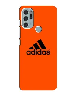 Чехол для Motorola MOTO G60s с картинкой «Adidas Ukraine»
