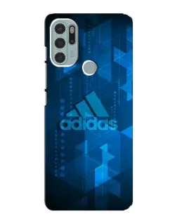 Чехол для Motorola MOTO G60s с картинкой «Adidas Sport Art»