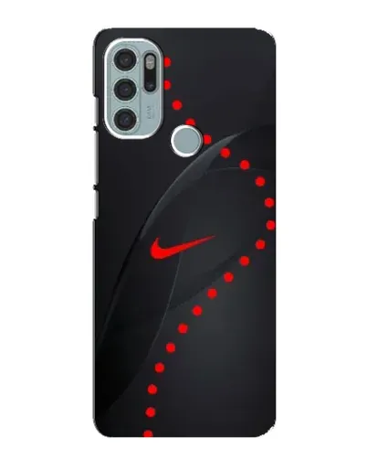 Чехол для Motorola MOTO G60s с картинкой «Абстрактный дизайн Nike»