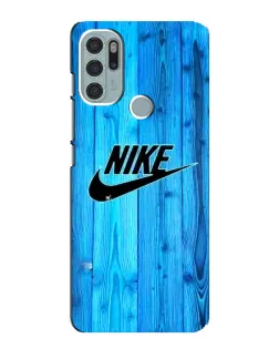 Чехол для Motorola MOTO G60s с картинкой «Голубое дерево Nike»