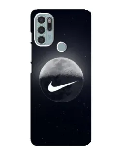 Чехол для Motorola MOTO G60s с картинкой «Nike в стиле граффити»