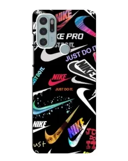 Чохол для Motorola MOTO G60s з картинкою «Nike —  розкіш»