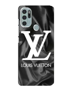 Чехол для Motorola MOTO G60s с картинкой «Шелковый Louis Vuitton»