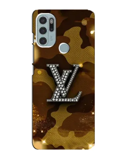 Чехол для Motorola MOTO G60s с картинкой «Камуфляжный Louis Vuitton»