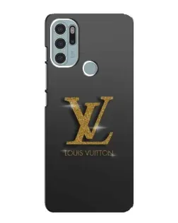 Чехол для Motorola MOTO G60s с картинкой «Градиент Louis Vuitton»