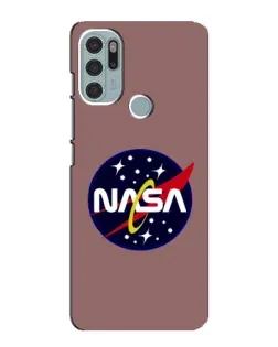 Чохол для Motorola MOTO G60s з картинкою «NASA — ретро космос»