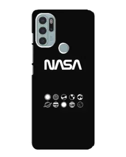 Чохол для Motorola MOTO G60s з картинкою «NASA — технічний принт»
