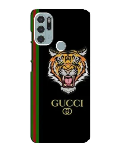 Чохол для Motorola MOTO G60s з картинкою «Тигр Gucci»