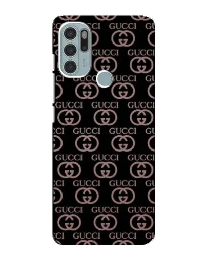 Чохол для Motorola MOTO G60s з картинкою «Класична монограма Gucci»