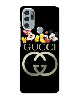 Чохол для Motorola MOTO G60s з картинкою «Gucci — герої Disney»