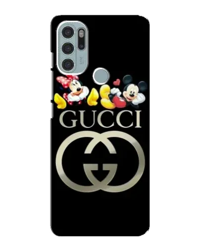 Чохол для Motorola MOTO G60s з картинкою «Gucci — герої Disney»