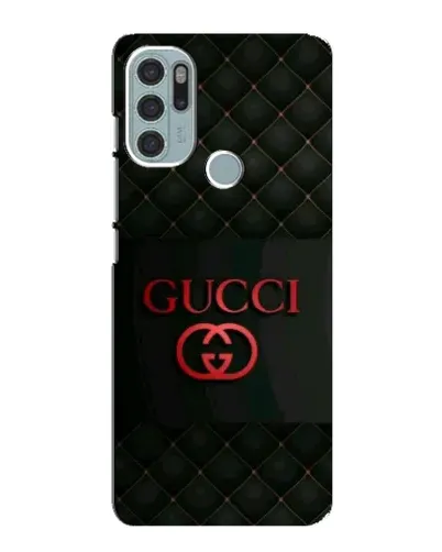 Чохол для Motorola MOTO G60s з картинкою «Gucci — стьобаний чорний»