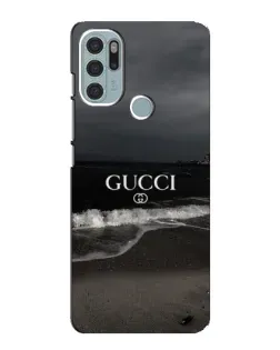 Чохол для Motorola MOTO G60s з картинкою «Gucci — морський прибій»