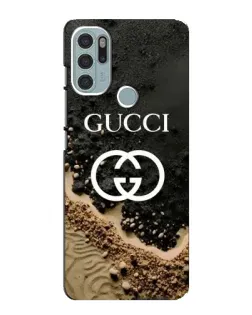 Чохол для Motorola MOTO G60s з картинкою «Gucci — піщані дюни»