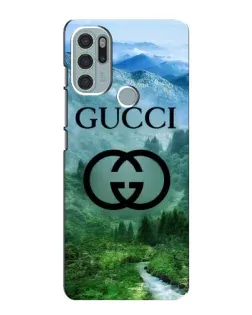 Чохол для Motorola MOTO G60s з картинкою «Gucci — гірський пейзаж»