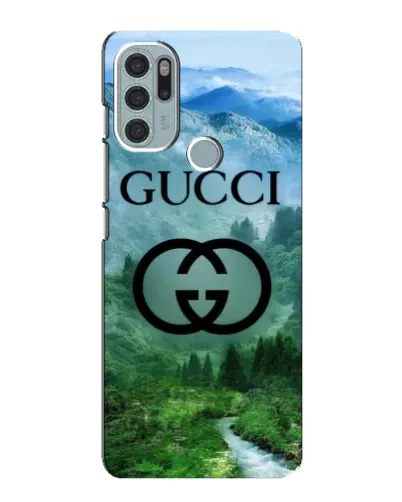 Чохол для Motorola MOTO G60s з картинкою «Gucci — гірський пейзаж»