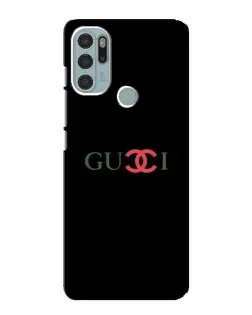 Чохол для Motorola MOTO G60s з картинкою «Gucci — червоний градієнт»