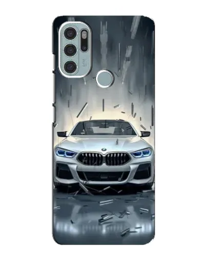 Чехол для Motorola MOTO G60s с картинкой «BMW в свете фар» Чехол для Motorola MOTO G60s с картинкой «BMW в свете фар»