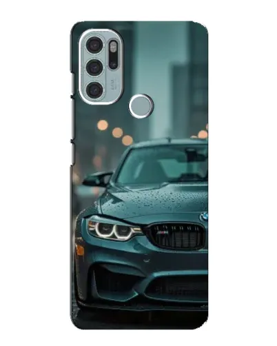 Чехол для Motorola MOTO G60s с картинкой «BMW в огнях города» Чехол для Motorola MOTO G60s с картинкой «BMW в огнях города»