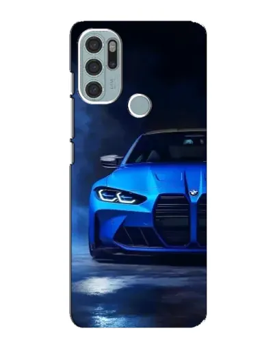 Чехол для Motorola MOTO G60s с картинкой «Голубая BMW M4» Чехол для Motorola MOTO G60s с картинкой «Голубая BMW M4»
